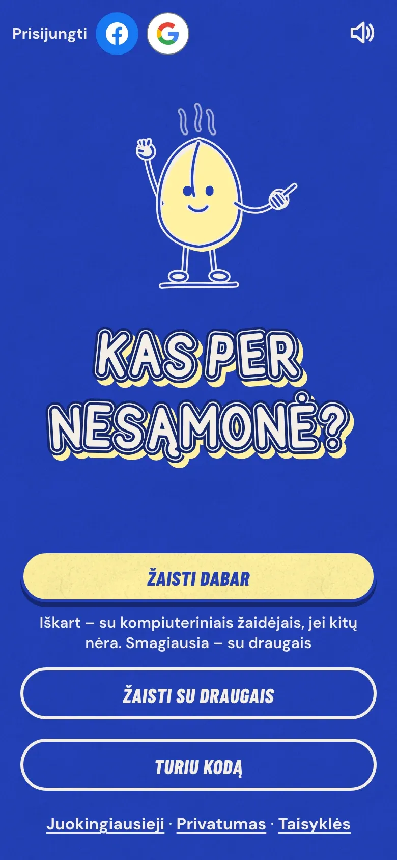Kas per nesąmonė? – svetainė telefone